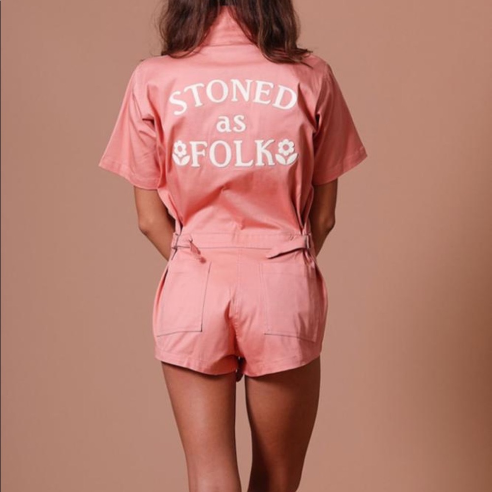 NWT Stoned as Folk Romper